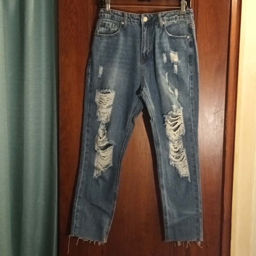 New Women's HH High Rise Ankle Jeans